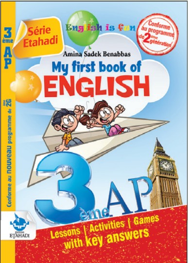 My first book of ENGLISH - 3 AP
